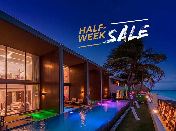 HALF-WEEK SALE Desire Riviera Maya Resort Puerto Morelos HALF-WEEK SALE Desire Riviera Maya Resort Puerto Morelos