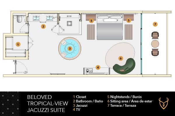 Beloved Tropical View Jacuzzi Suite Desire Riviera Maya Resort Puerto Morelos Beloved Tropical View Jacuzzi Suite Desire Riviera Maya Resort Puerto Morelos