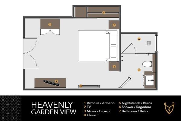 HEAVENLY GARDEN VIEW ROOM Desire Riviera Maya Resort Puerto Morelos HEAVENLY GARDEN VIEW ROOM Desire Riviera Maya Resort Puerto Morelos