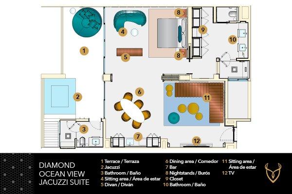 Diamond Ocean-View Jacuzzi Suite Desire Riviera Maya Resort Puerto Morelos Diamond Ocean-View Jacuzzi Suite Desire Riviera Maya Resort Puerto Morelos