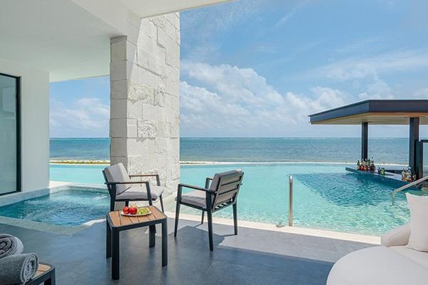 Diamond Ocean-View Jacuzzi Suite Diamond Ocean-View Swim-Up Suite Desire Riviera Maya Resort Puerto Morelos