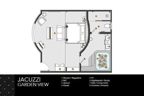 JACUZZI ROOM GARDEN VIEW Desire Riviera Maya Resort Puerto Morelos JACUZZI ROOM GARDEN VIEW Desire Riviera Maya Resort Puerto Morelos