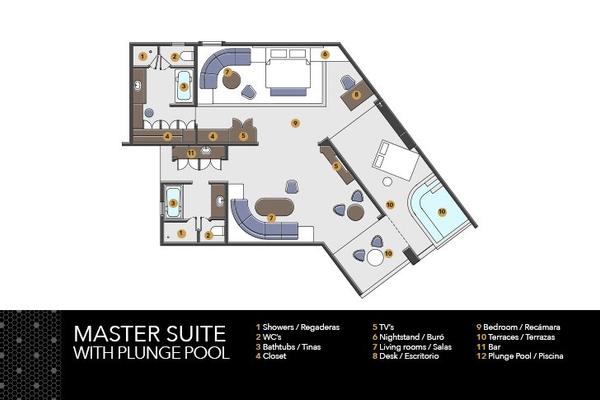 Master Suite Plunge Pool Desire Pearl Riviera Maya Resort Puerto Morelos Master Suite Plunge Pool Desire Pearl Riviera Maya Resort Puerto Morelos